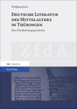 Cover-Bild Deutsche Literatur des Mittelalters in Thüringen