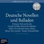 Cover-Bild Deutsche Novellen - ausgewählte Novellen und Balladen