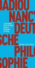 Cover-Bild Deutsche Philosophie. Ein Dialog