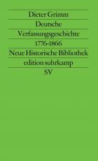 Cover-Bild Deutsche Verfassungsgeschichte 1776–1866