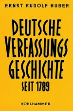 Cover-Bild Deutsche Verfassungsgeschichte seit 1789 / Bismarck und das Reich