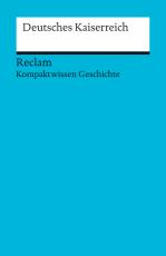 Cover-Bild Deutsches Kaiserreich