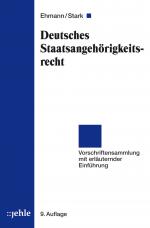 Cover-Bild Deutsches Staatsangehörigkeitsrecht