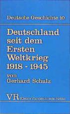 Cover-Bild Deutschland seit dem Ersten Weltkrieg