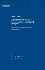 Cover-Bild "Deutschlands Geschichte muss uns nicht um den Schlaf bringen"