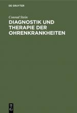 Cover-Bild Diagnostik und Therapie der Ohrenkrankheiten