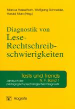 Cover-Bild Diagnostik von Lese-Rechtschreibschwierigkeiten