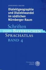 Cover-Bild Dialektgeographie und Dialektwandel im südlichen Nürnberger Raum