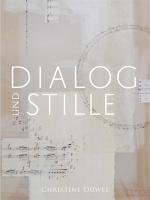 Cover-Bild Dialog und Stille