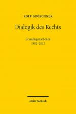 Cover-Bild Dialogik des Rechts