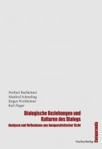 Cover-Bild Dialogische Beziehungen und Kulturen des Dialogs