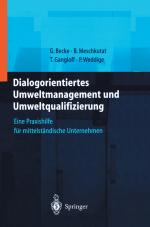 Cover-Bild Dialogorientiertes Umweltmanagement und Umweltqualifizierung