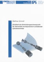 Cover-Bild Dichtheit als Entwicklungsschwerpunkt für Sitzventile hochdynamisch schaltender Zylinderantriebe