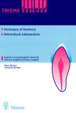 Cover-Bild Dictionary of Dentistry Wörterbuch Zahnmedizin