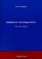 Cover-Bild Didaktik der Technikgeschichte