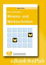 Cover-Bild Die 50 besten Mnemo- und Merktechniken - eBook