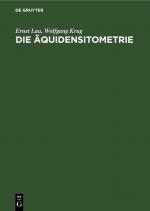 Cover-Bild Die Äquidensitometrie