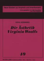 Cover-Bild Die Ästhetik Virginia Woolfs