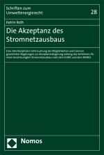 Cover-Bild Die Akzeptanz des Stromnetzausbaus