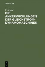 Cover-Bild Die Ankerwicklungen der Gleichstrom-Dynamomaschinen