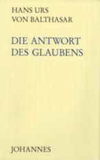 Cover-Bild Die Antwort des Glaubens