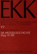 Cover-Bild Die Apostelgeschichte, EKK V/2