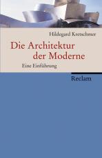 Cover-Bild Die Architektur der Moderne