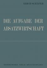 Cover-Bild Die Aufgabe der Absatzwirtschaft