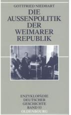 Cover-Bild Die Außenpolitik der Weimarer Republik