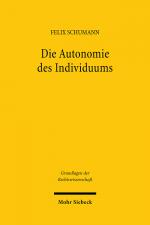 Cover-Bild Die Autonomie des Individuums