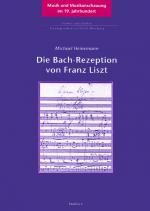 Cover-Bild Die Bach-Rezeption von Franz Liszt