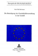 Cover-Bild Die Beendigung der Geschäftsführerstellung in der GmBH