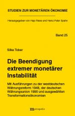 Cover-Bild Die Beendigung extremer monetärer Instabilität