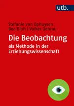 Cover-Bild Die Beobachtung als Methode in der Erziehungswissenschaft