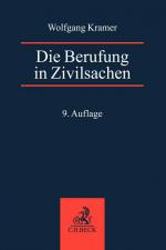 Cover-Bild Die Berufung in Zivilsachen