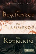 Cover-Bild Die Beschenkte/Die Flammende/Die Königliche – Sammelband der Fantasy-Serie (Die sieben Königreiche)