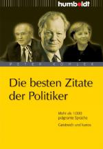 Cover-Bild Die besten Zitate der Politiker