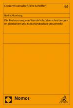 Cover-Bild Die Besteuerung von Wandelschuldverschreibungen im deutschen und niederländischen Steuerrecht