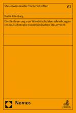 Cover-Bild Die Besteuerung von Wandelschuldverschreibungen im deutschen und niederländischen Steuerrecht