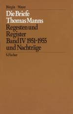 Cover-Bild Die Briefe von 1951 und 1955 und Nachträge