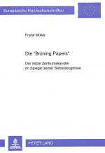Cover-Bild Die «Brüning Papers»