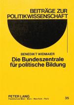 Cover-Bild Die Bundeszentrale für politische Bildung