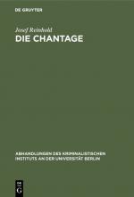 Cover-Bild Die Chantage