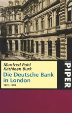 Cover-Bild Die Deutsche Bank in London 1873-1998