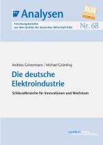 Cover-Bild Die deutsche Elektroindustrie