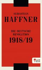 Cover-Bild Die deutsche Revolution 1918/19