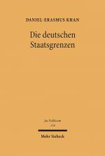 Cover-Bild Die deutschen Staatsgrenzen