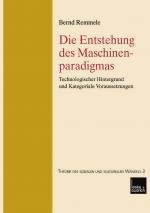 Cover-Bild Die Entstehung des Maschinenparadigmas