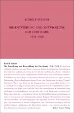 Cover-Bild Die Entstehung und Entwicklung der Eurythmie 1918-1920