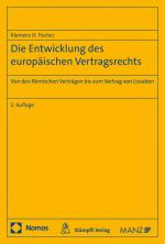 Cover-Bild Die Entwicklung des europäischen Vertragsrechts